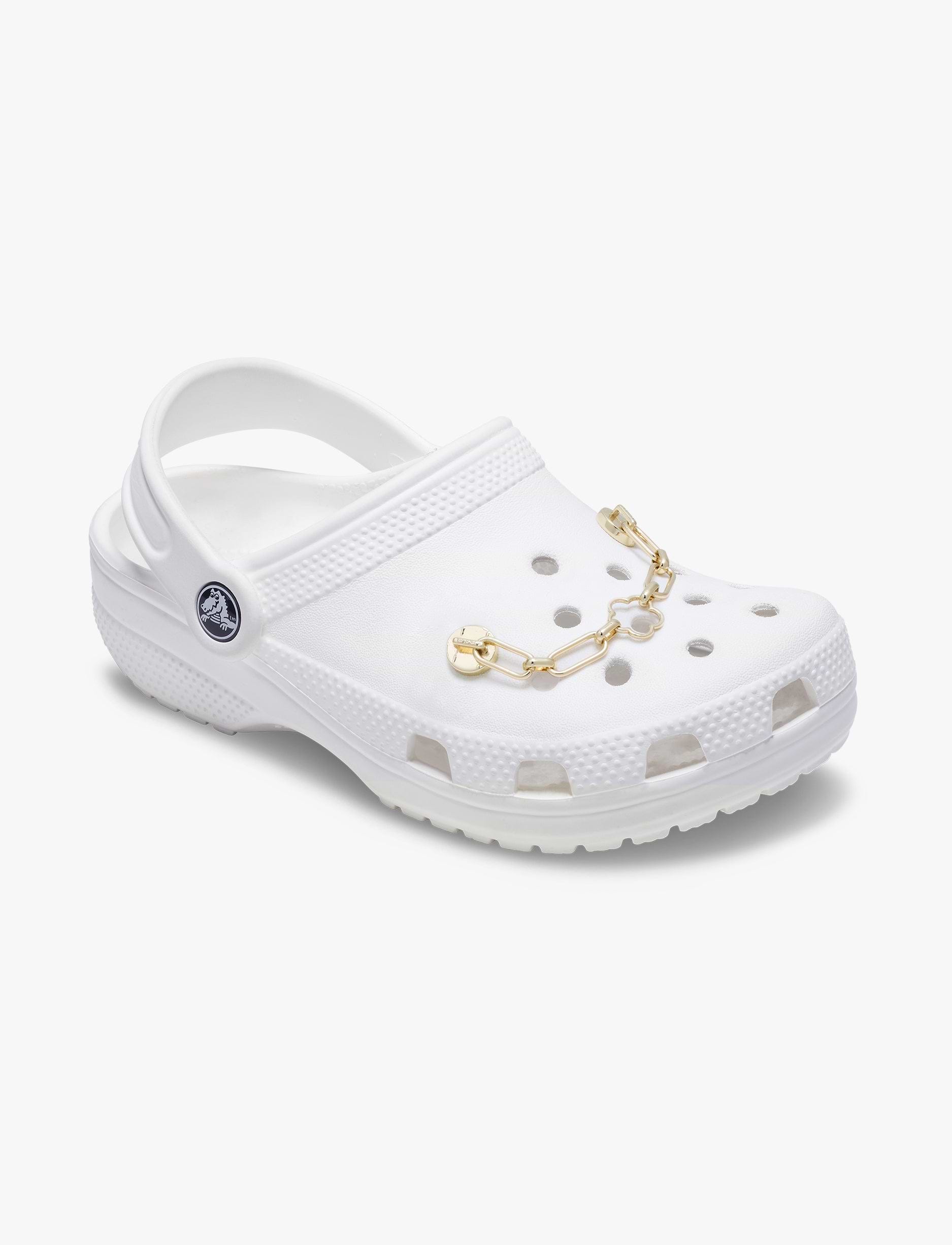 Crocs Gold Flower Chain - שרשרת ג'יביטים לקרוקס