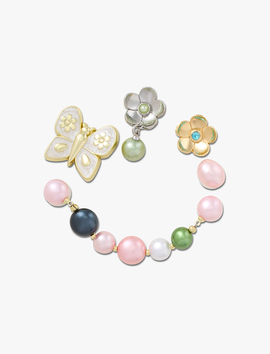 Crocs Jibbitz Pearl Boho – מארז 5 ג'יביטים קרוקס