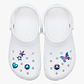 Crocs Jibbitz Iridescent Meta – מארז 5 ג'יביטים קרוקס