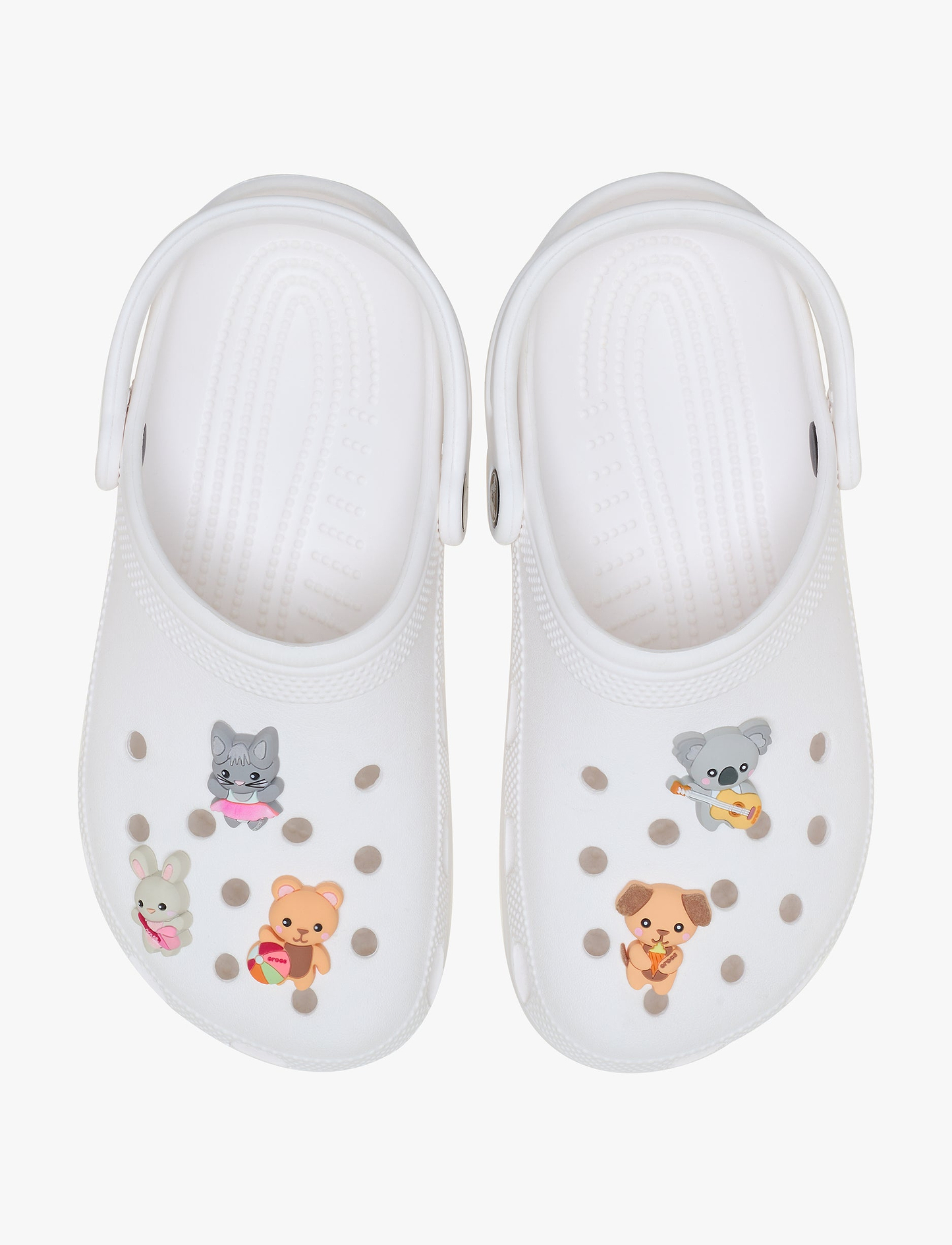 Crocs Jibbitz Cutie Animal Friends - מארז 5 ג'יביטים קרוקס