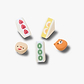 Crocs Cute Bakery - מארז 5 ג'יביטים קרוקס