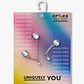 Crocs Silver Triple SMT Gem Chain - שרשרת ג'יביטים לקרוקס