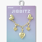Crocs Gold Heart Chain - שרשרת ג'יביטים לקרוקס