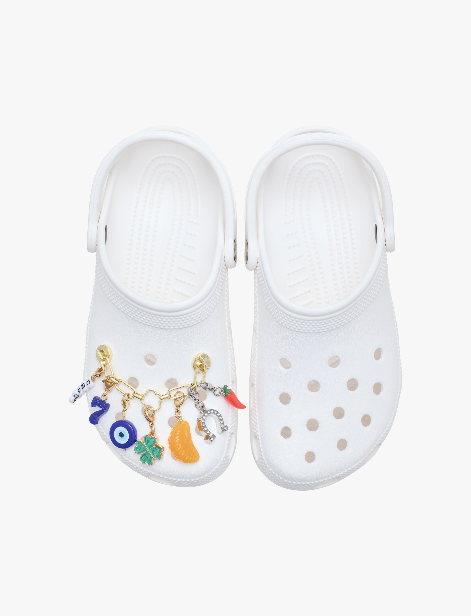 Crocs Adjustable Charm Chain Lucky - שרשרת ג'יביטים לקרוקס