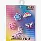Crocs Jibbitz Magical Garden Bug - מארז 5 ג'יביטים קרוקס