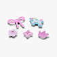 Crocs Sweet Pink Girls - מארז 5 ג'יביטים קרוקס