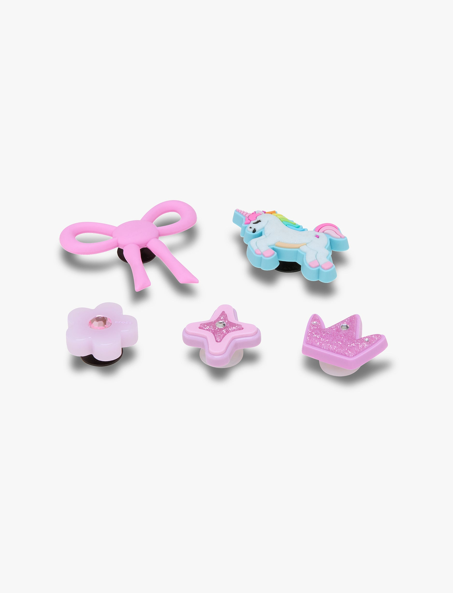 Crocs Sweet Pink Girls - מארז 5 ג'יביטים קרוקס