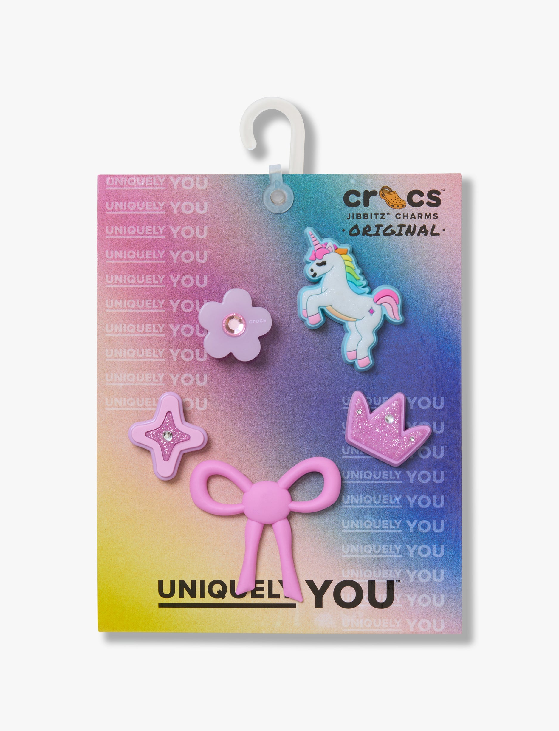 Crocs Sweet Pink Girls - מארז 5 ג'יביטים קרוקס