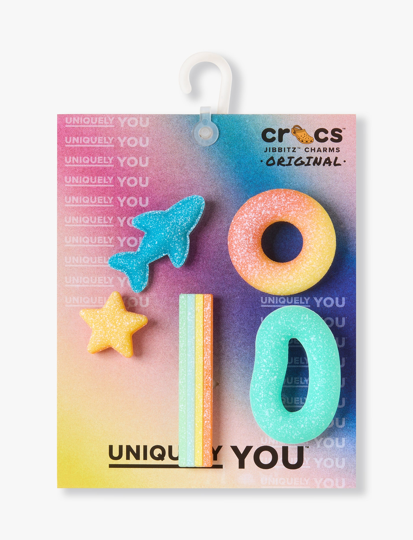Crocs Jibbitz Yummy Colorful Candy - מארז 5 ג'יביטים קרוקס