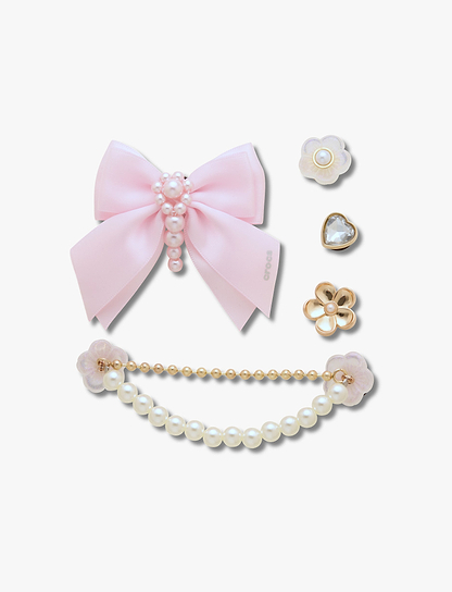 Crocs Jibbitz Gorgeous Pearls - מארז 5 ג'יביטים קרוקס