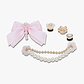 Crocs Jibbitz Gorgeous Pearls - מארז 5 ג'יביטים קרוקס