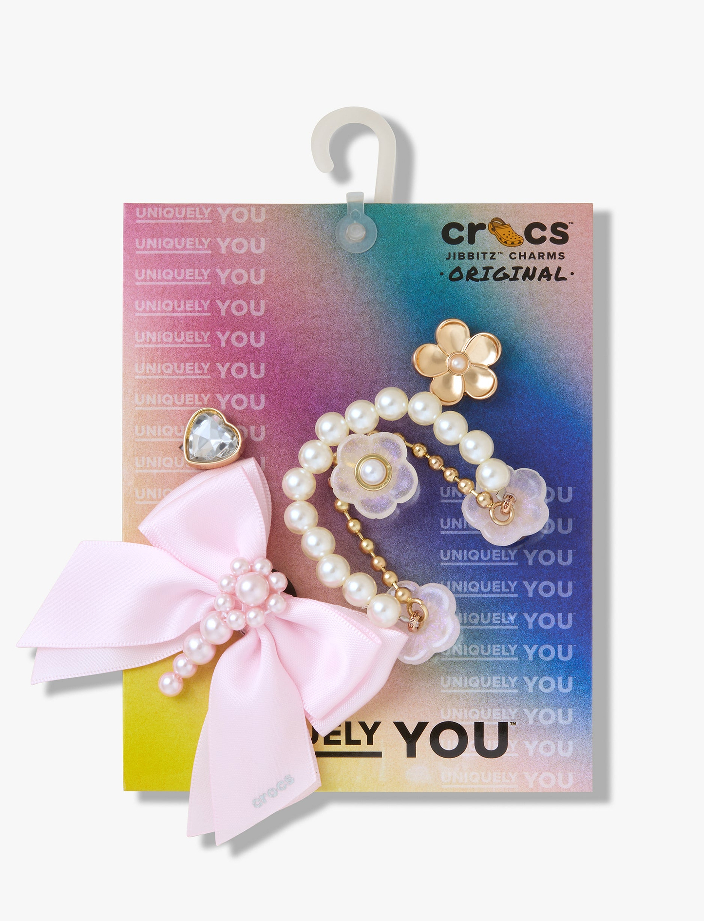Crocs Jibbitz Gorgeous Pearls - מארז 5 ג'יביטים קרוקס