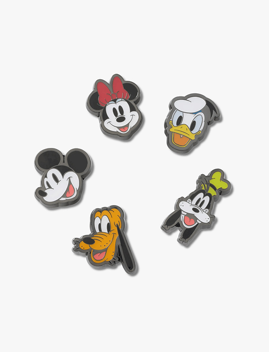 Crocs Jibbitz Mickey And Friends Elevz - מארז 5 ג'יביטים קרוקס