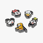 Crocs Jibbitz Mickey And Friends Elevz - מארז 5 ג'יביטים קרוקס