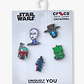 Crocs Jibbitz Star Wars Character - מארז 5 ג'יביטים קרוקס