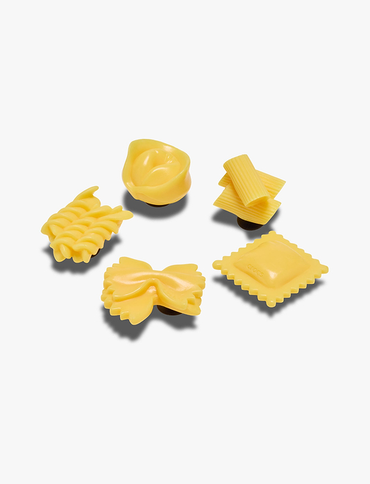 Crocs Jibbitz Realistic Pasta - מארז 5 ג'יביטים קרוקס