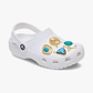 Crocs Gold Turquoise Western - מארז 5 ג'יביטים קרוקס