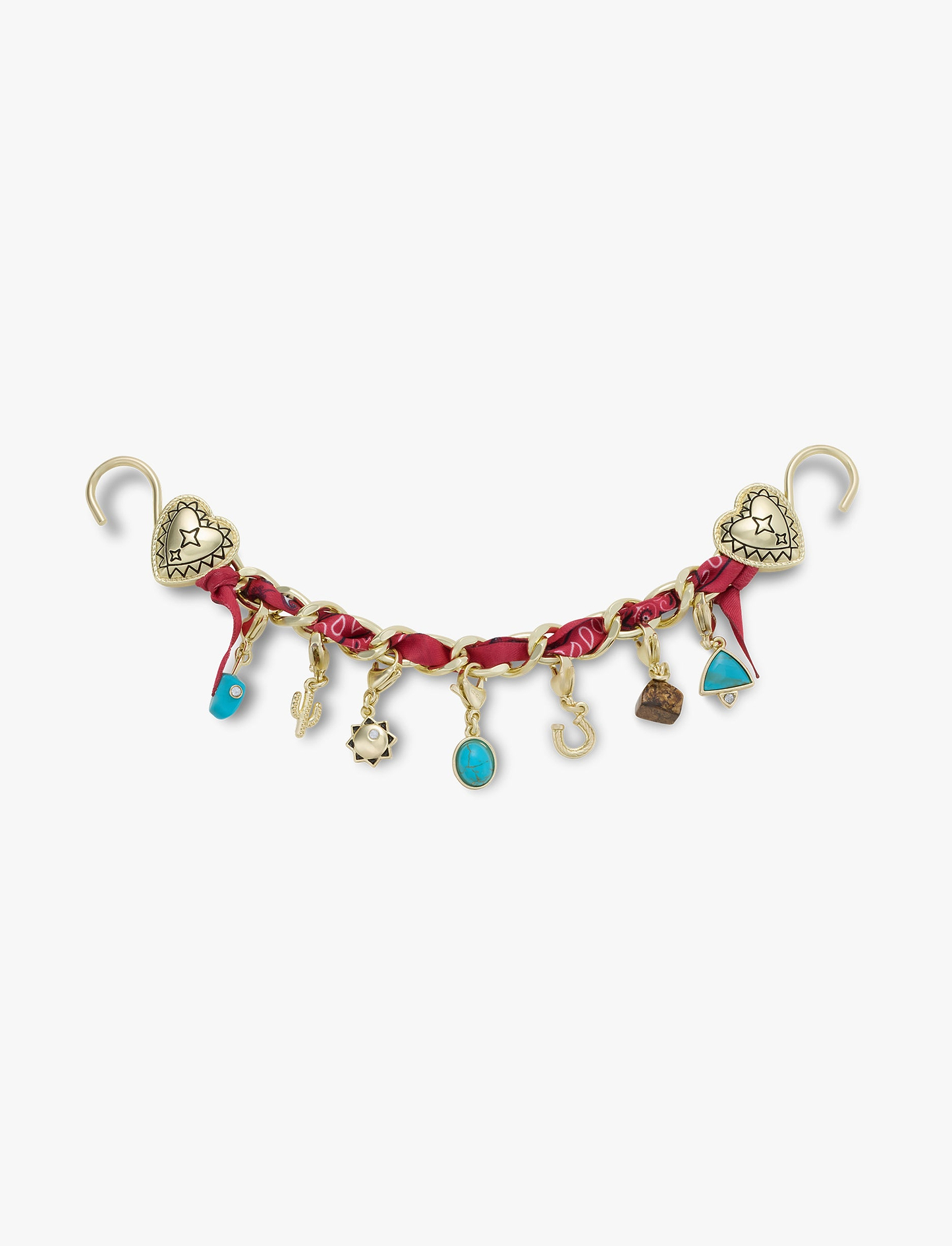 Crocs Gold Bandana Rivet Chain - שרשרת ג'יביטים לקרוקס