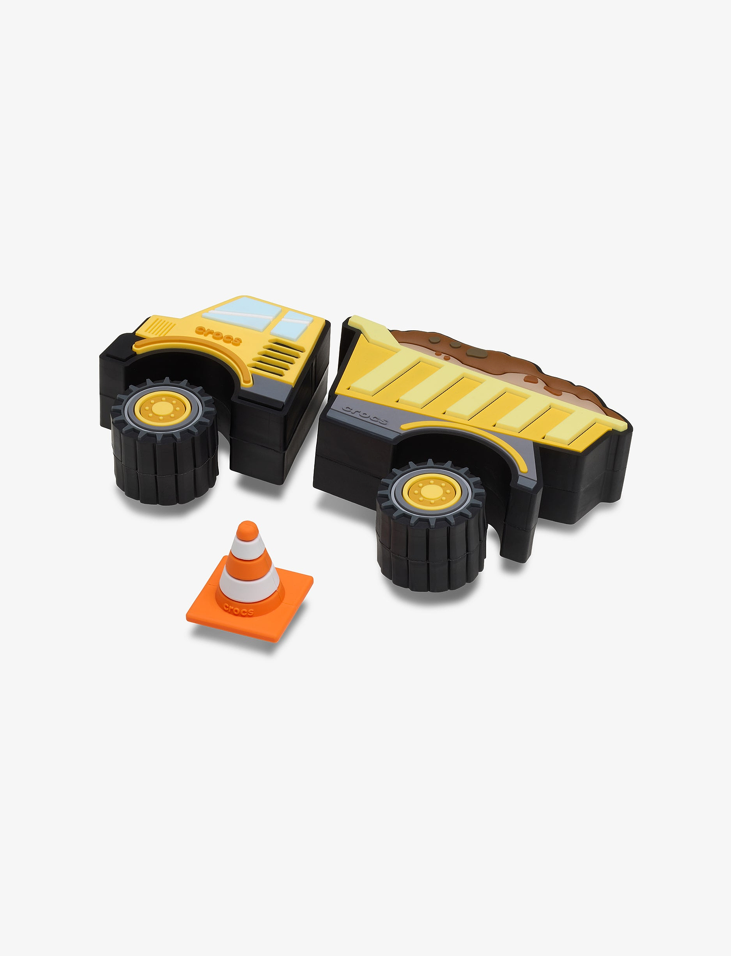 Crocs Jibbitz MYO Construction Truck - מארז 5 ג'יביטים קרוקס משאיות בנייה