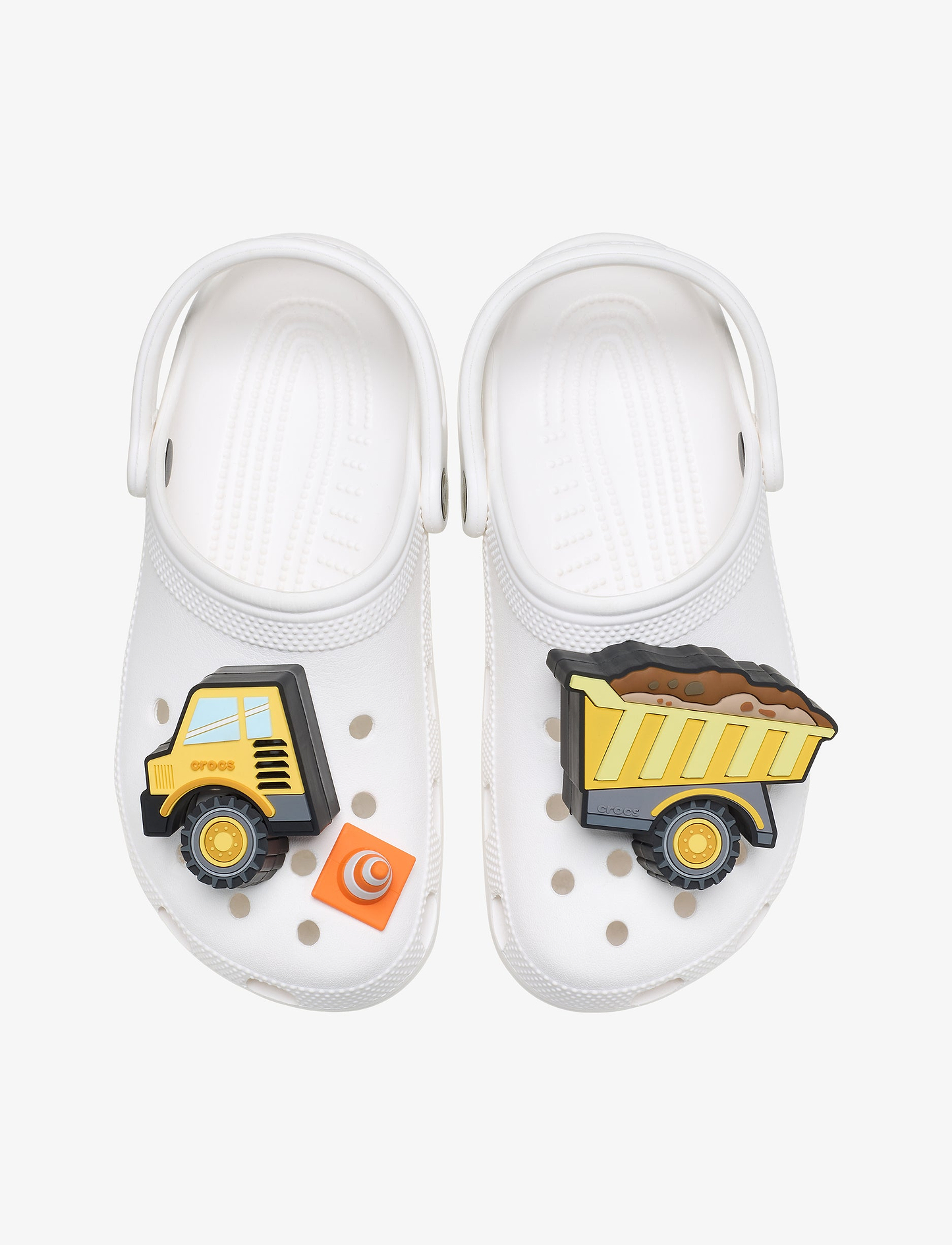 Crocs Jibbitz MYO Construction Truck - מארז 5 ג'יביטים קרוקס משאיות בנייה