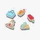 Crocs Jibbitz Beachy Fun - מארז 5 ג'יביטים קרוקס