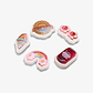 Crocs Jibbitz Squish Filled Summer - מארז 5 ג'יביטים קרוקס קיץ