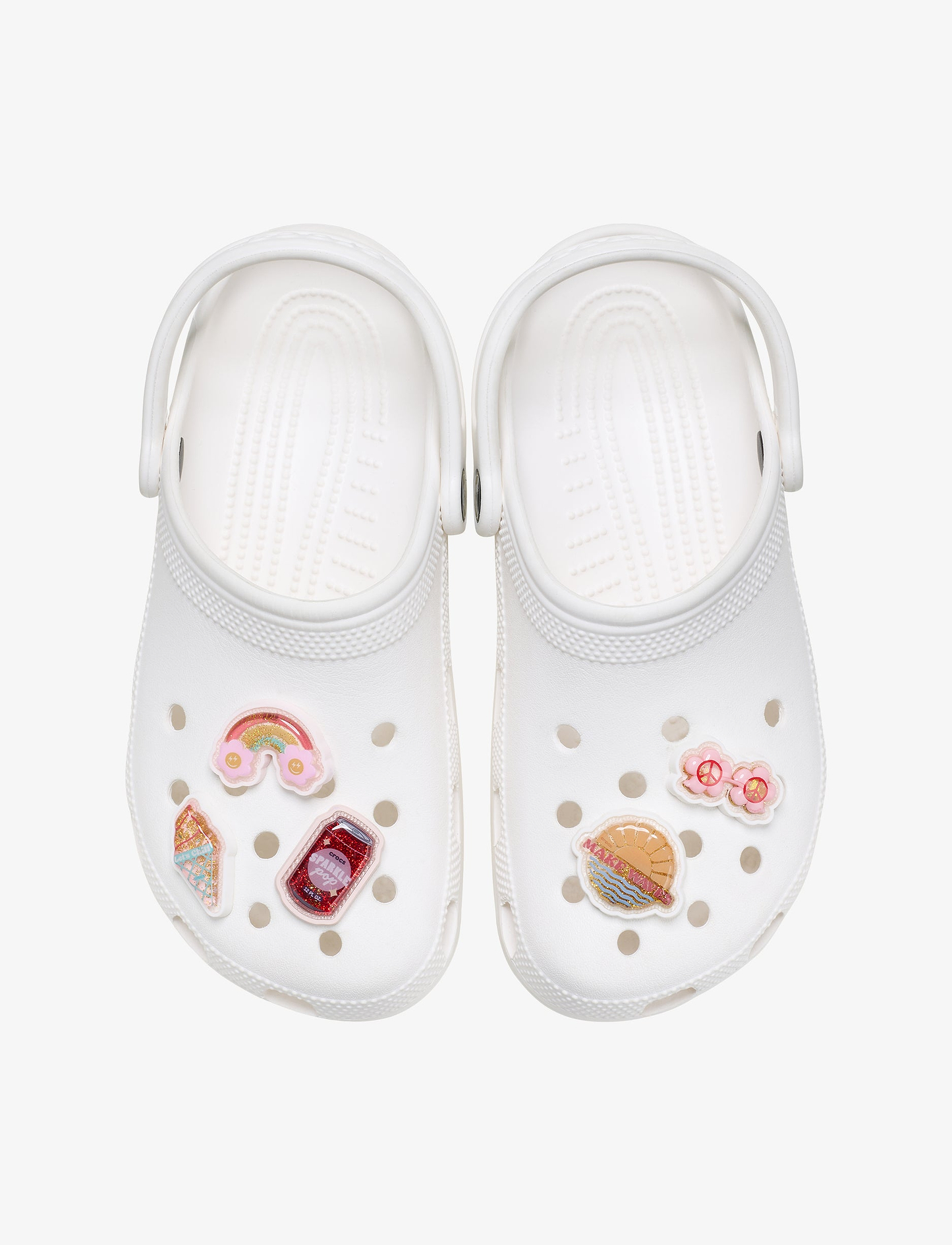 Crocs Jibbitz Squish Filled Summer - מארז 5 ג'יביטים קרוקס קיץ