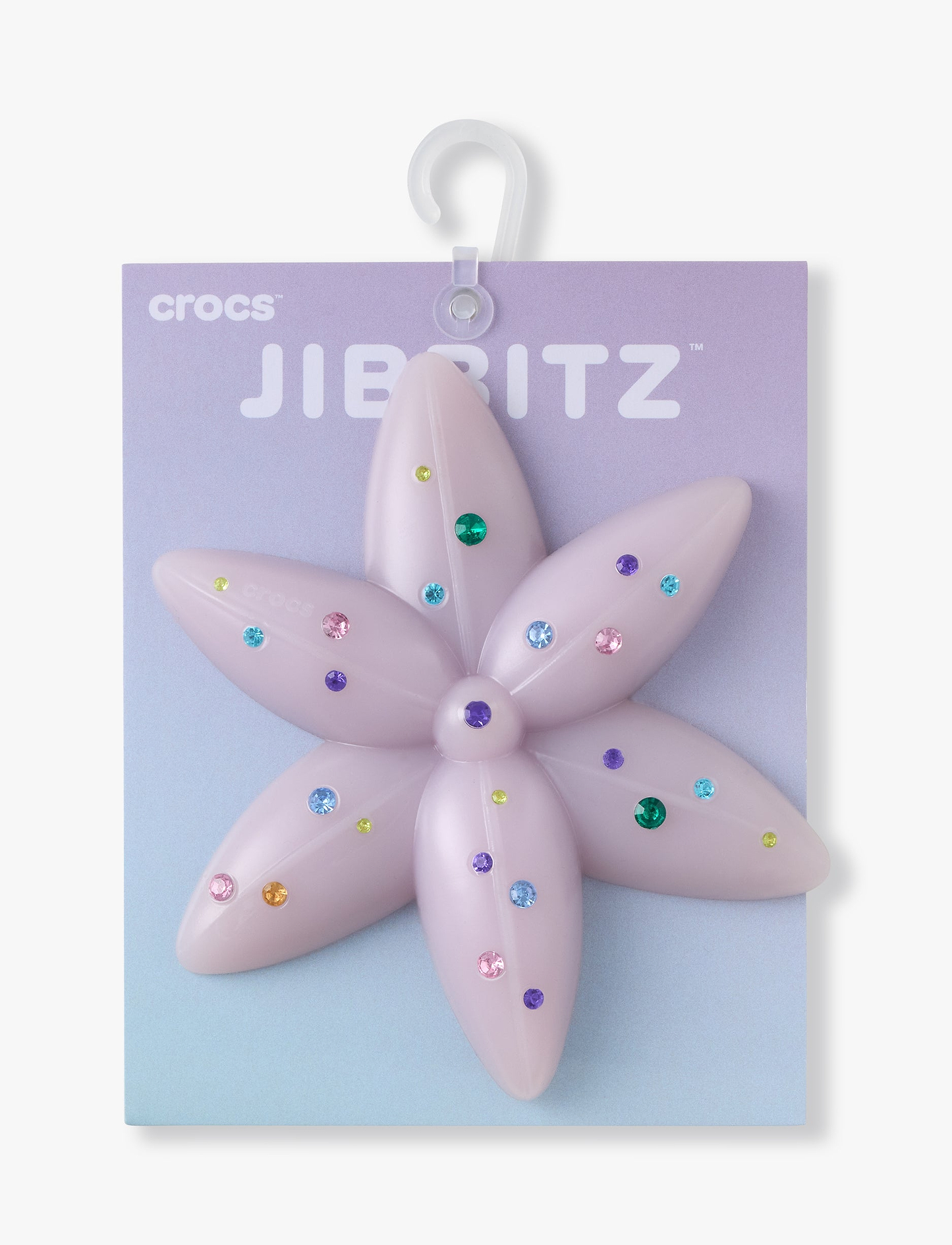 Crocs Jibbitz Mega Gem Flower - ג'יביט קרוקס פרח אבן חן