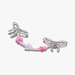 Crocs Silver Meta Flower Chain - שרשרת ג'יביטים לקרוקס