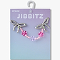 Crocs Silver Meta Flower Chain - שרשרת ג'יביטים לקרוקס