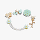 Crocs Jibbitz Blue Dainty Floral - מארז 5 ג'יביטים קרוקס