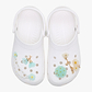 Crocs Jibbitz Blue Dainty Floral - מארז 5 ג'יביטים קרוקס