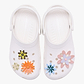 Crocs Faux Leather Floral - מארז 5 ג'יביטים קרוקס