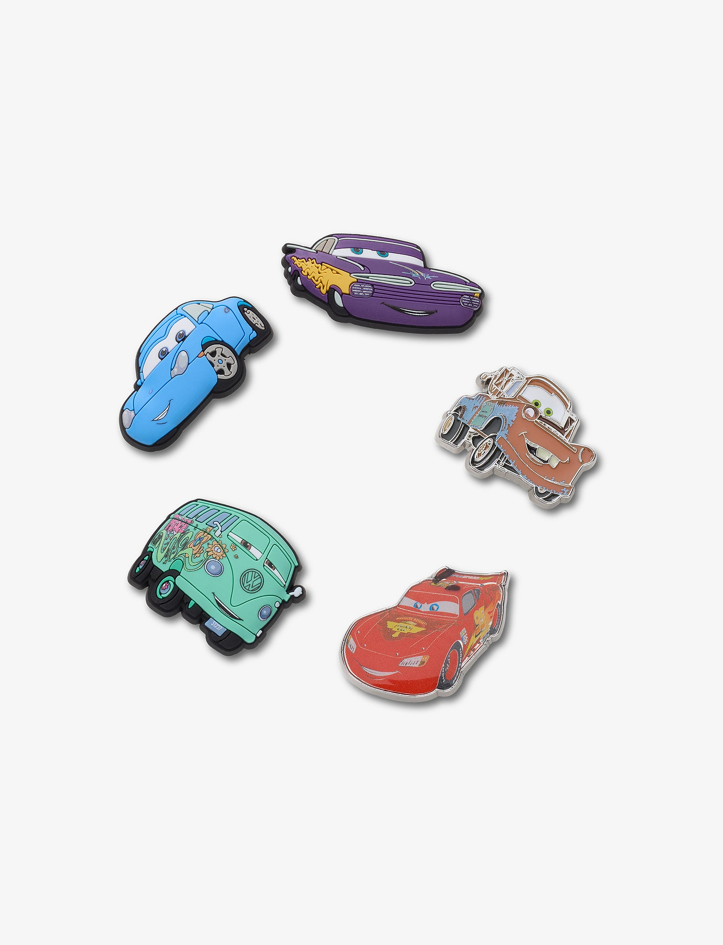 Crocs Jibbitz Cars OG Character - מארז 5 ג'יביטים קרוקס דמויות מכוניות