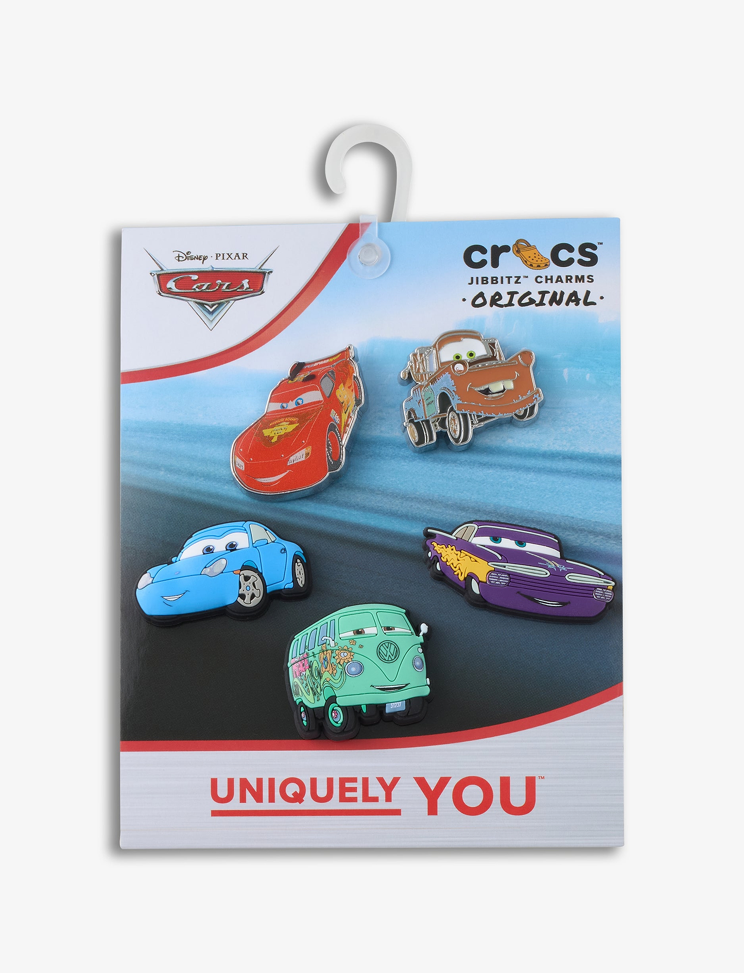 Crocs Jibbitz Cars OG Character - מארז 5 ג'יביטים קרוקס דמויות מכוניות