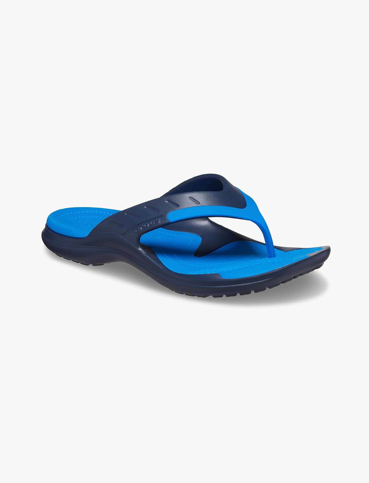 Crocs Modi Sport Flip - נעל אצבע ספורטיבית בצבע נייבי