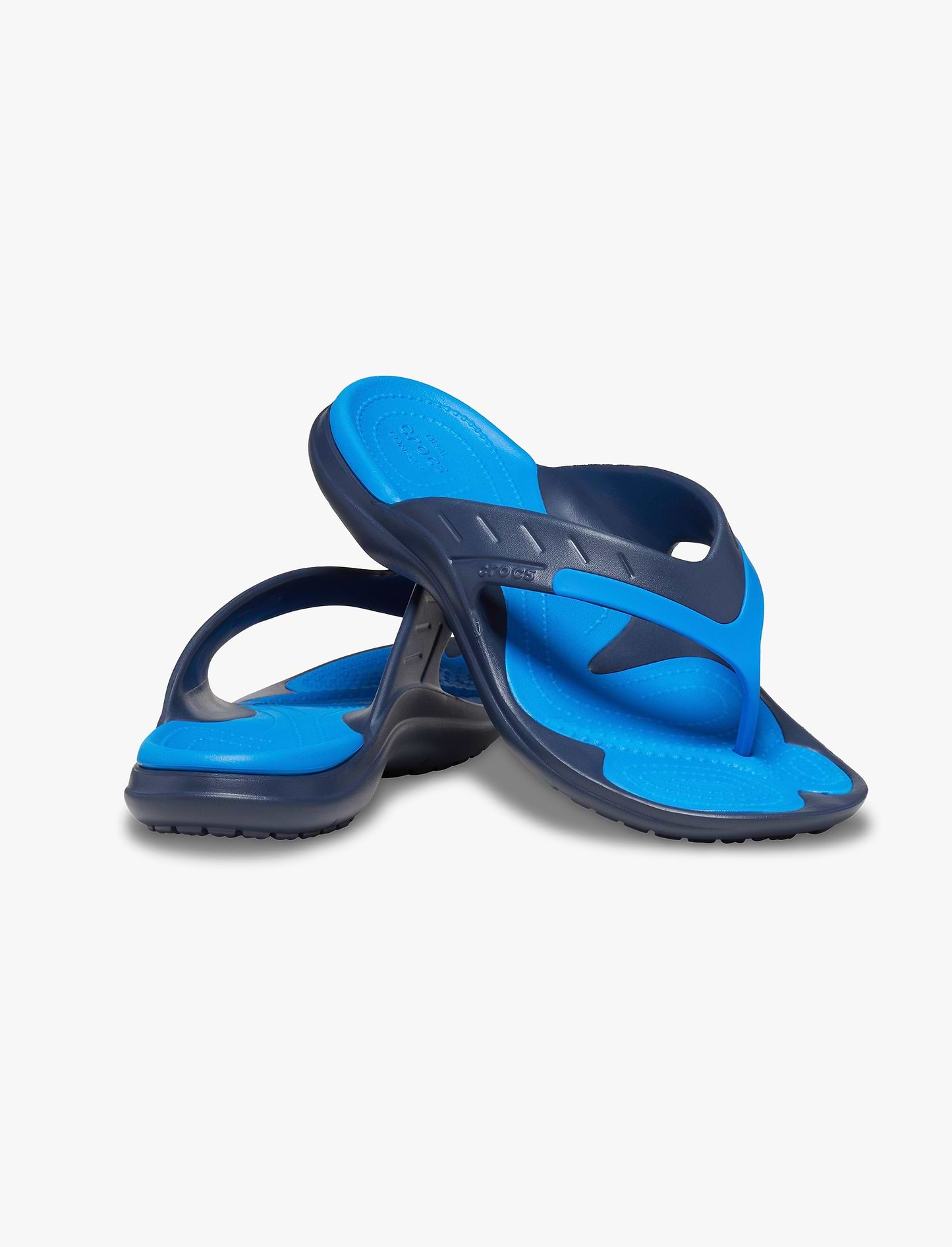 Crocs Modi Sport Flip - נעל אצבע ספורטיבית בצבע נייבי