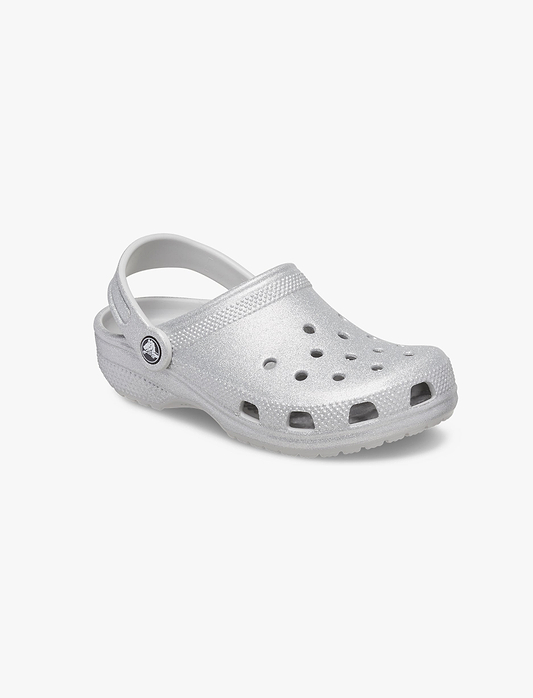 Crocs Classic Glitter Clog T - כפכף לילדות קרוקס קלאסי בהדפס נצנצים מידות קטנות
