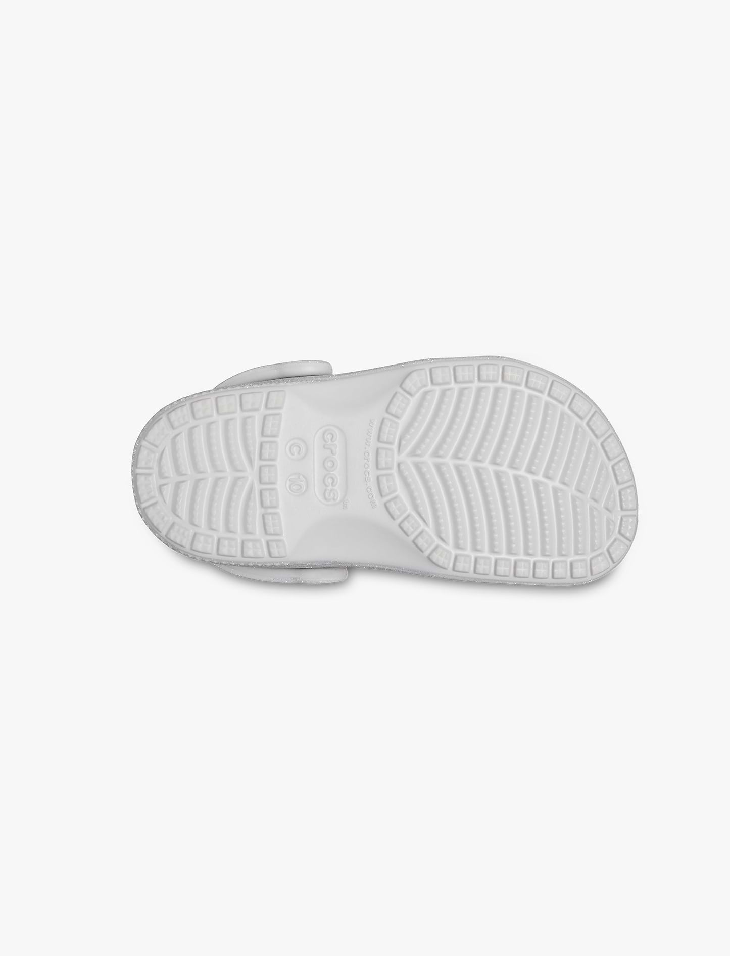 Crocs Classic Glitter Clog T - כפכף לילדות קרוקס קלאסי בהדפס נצנצים מידות קטנות