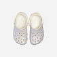 Crocs Classic Glitter Clog T - כפכף לילדות קרוקס קלאסי בהדפס נצנצים מידות קטנות