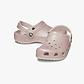 Crocs Classic Glitter Clog T - כפכף לילדות קרוקס קלאסי בהדפס נצנצים מידות קטנות