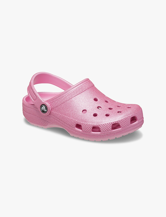 Crocs Classic Glitter Clog T - כפכף לילדות קרוקס קלאסי בהדפס נצנצים מידות קטנות