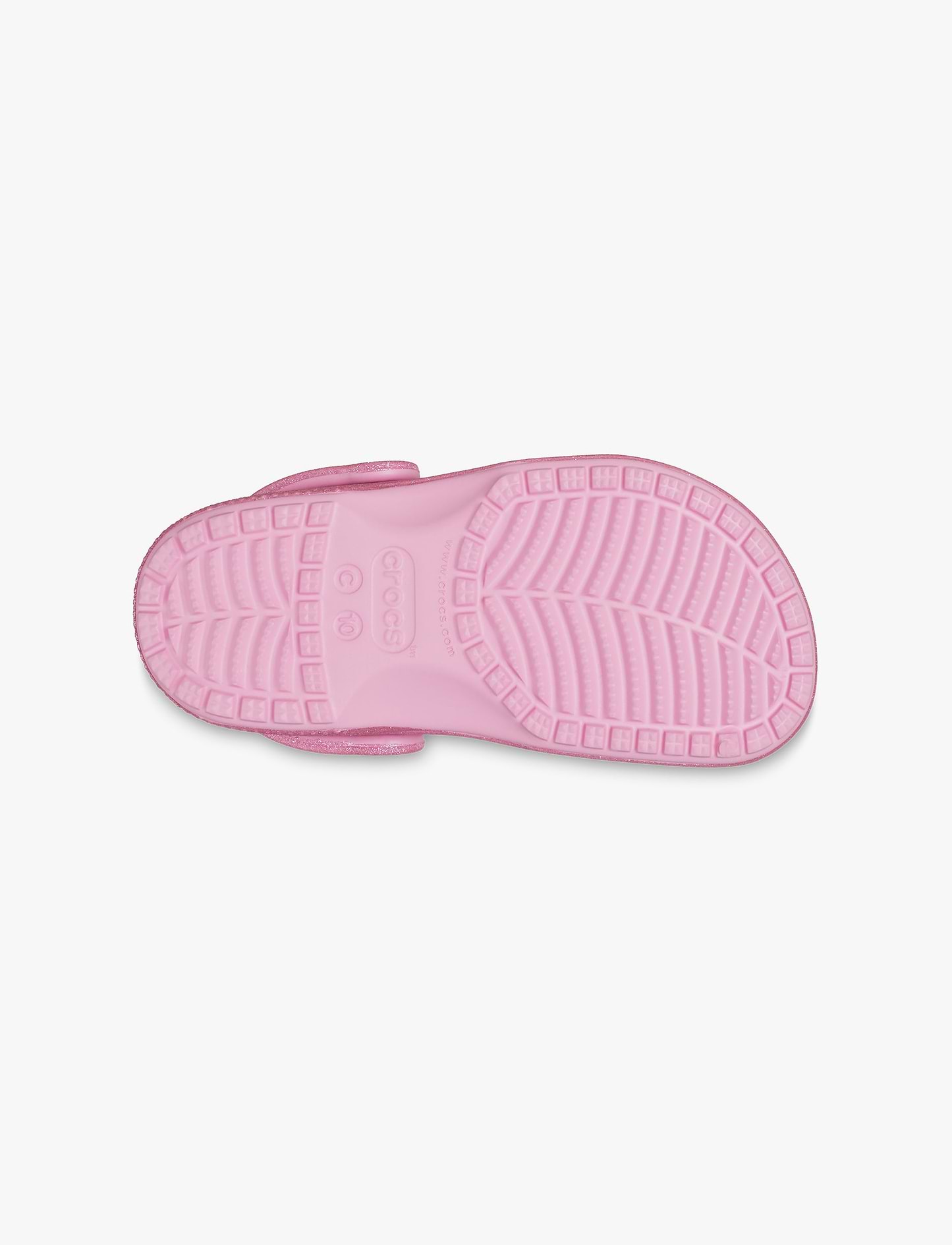 Crocs Classic Glitter Clog T - כפכף לילדות קרוקס קלאסי בהדפס נצנצים מידות קטנות