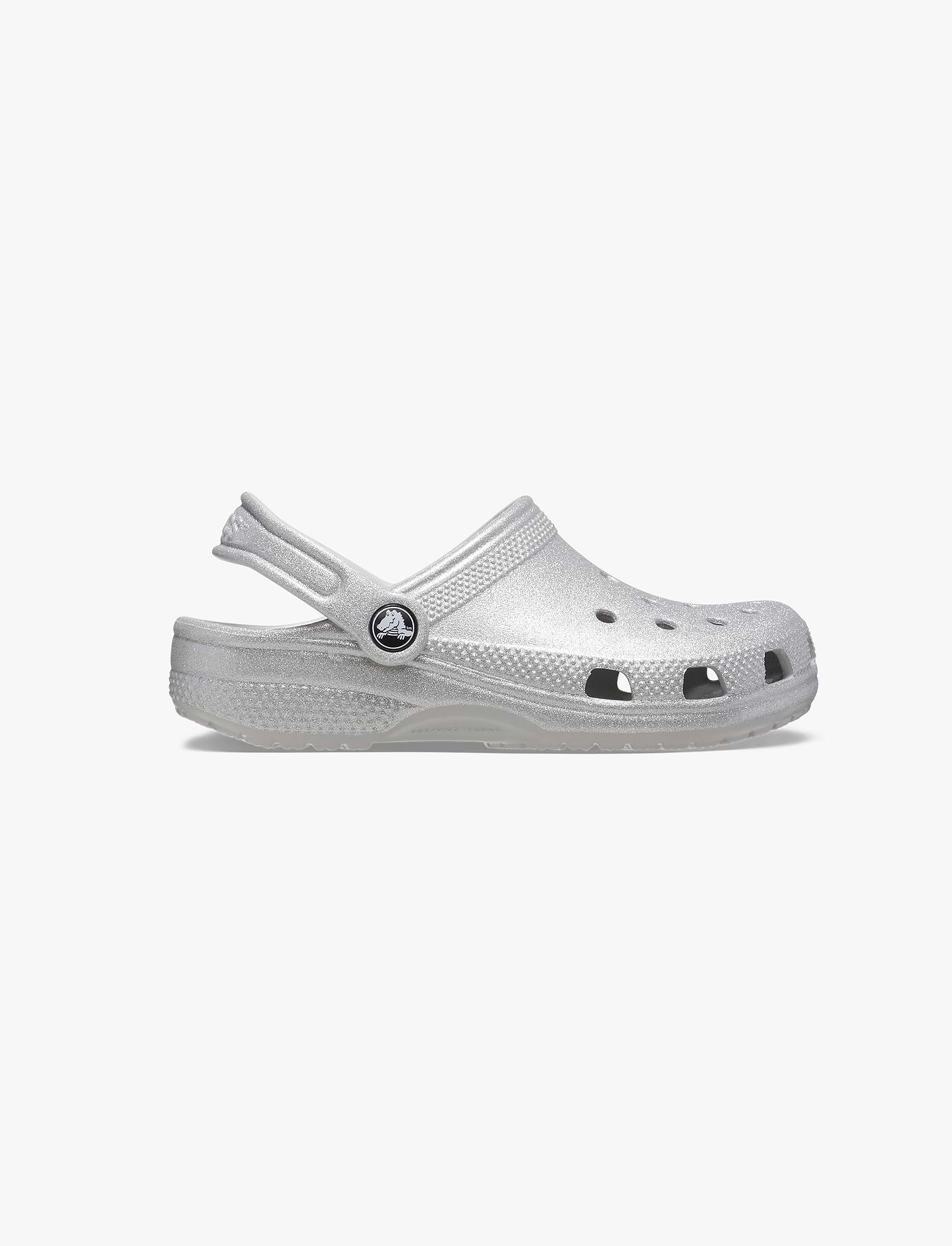 Crocs Classic Glitter Clog K - כפכף קרוקס קלאסי לילדות בהדפס נצנצים