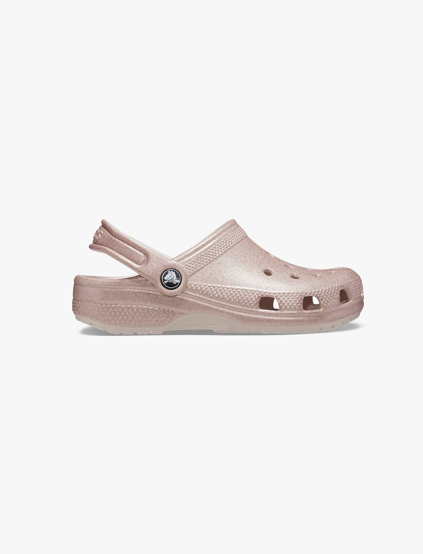 Crocs Classic Glitter Clog K - כפכף קרוקס קלאסי לילדות בהדפס נצנצים