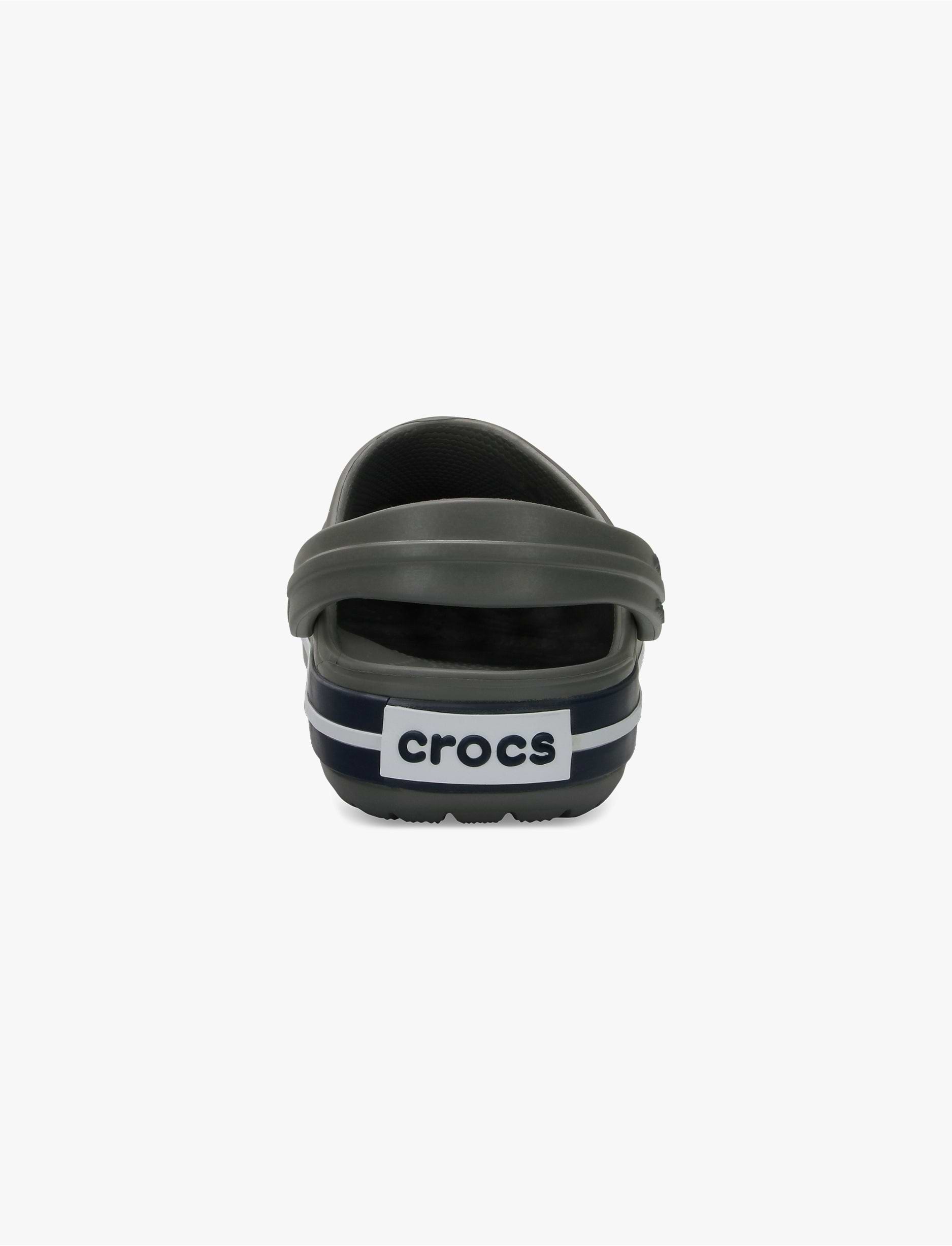 Crocs CrocBand Clog T - כפכפים לילדים קרוקס קרוקבנד בצבע אפור/נייבי מידות קטנות