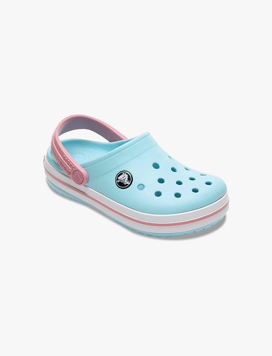 Crocs CrocBand Clog T - כפכפים לילדים קרוקס קרוקבנד בצבע כחול אייס/לבן מידות קטנות