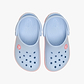 Crocs CrocBand Clog T - כפכפים לילדים קרוקס קרוקבנד בצבע כחול פרוסט/גויאבה מידות קטנות