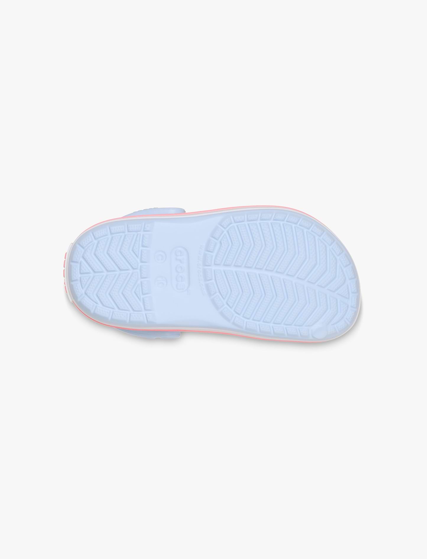 Crocs CrocBand Clog T - כפכפים לילדים קרוקס קרוקבנד בצבע כחול פרוסט/גויאבה מידות קטנות