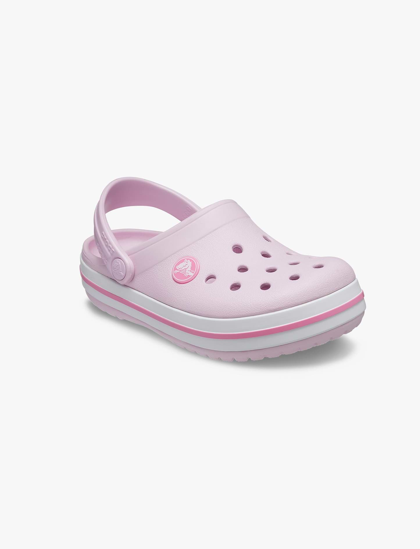 Crocs CrocBand Clog T - כפכפים לילדים קרוקס קרוקבנד בצבע בלרינה/ורוד מידות קטנות